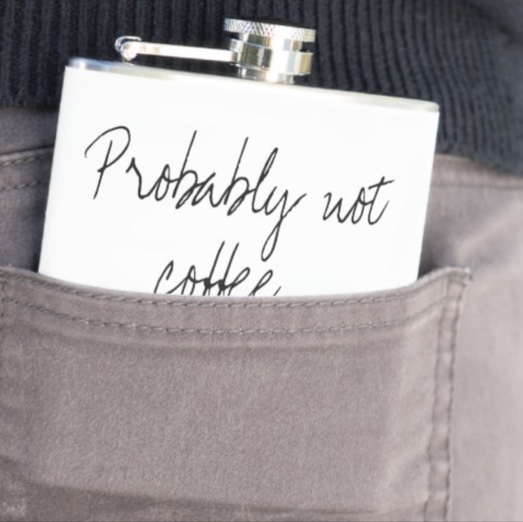 Liquid Courage Probably not coffee flask - Picture 2 of 7